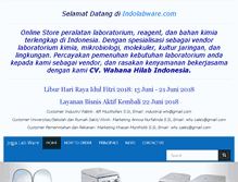 Tablet Screenshot of jogjalabware.com